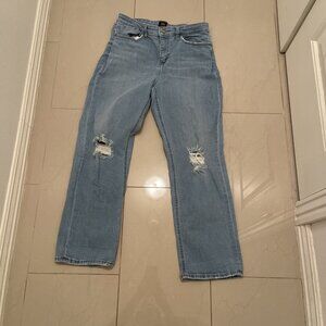 Lee‎ Legendary Style Boyfriend High Rise Lived-In Style Sz 12 Denim Jeans